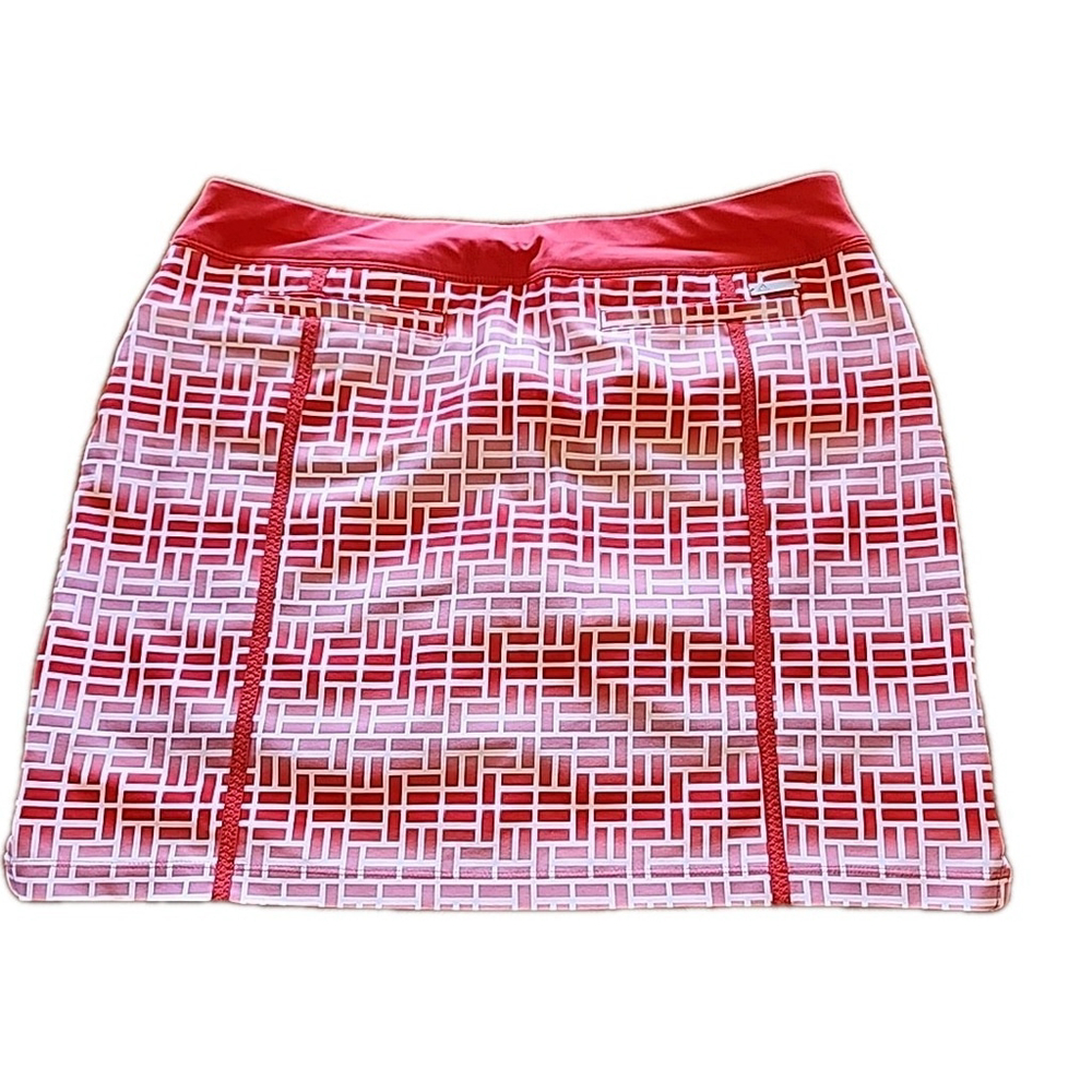 Adidas Women's Skort Golf Coral Size Medium Athletic - Picture 2 of 6